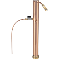 Alcoengine Copper Reflux Still Condenser with hoses and QDs