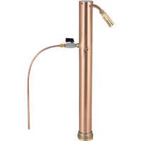 Alcoengine Copper Reflux Still Condenser with hoses and QDs