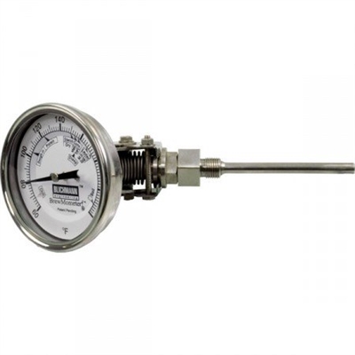 Weldless Adjustable Brewmometer - For Homebrewing