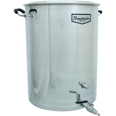 Bayou Classic Stainless Steel Brew Kettle, 10 gal