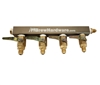 CO2 Manifold 4-way Splitter - MFL I/O BH