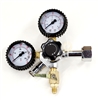 CO2 Regulator, Single Pressure, Compact Dual Gauge MFL OUT