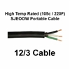 Cable, 14/3 SJEOOW High Temp Portable Power Cable by the foot