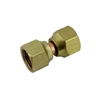 Swivel Flare Coupler - 1/4" FFL x 1/4" FFL Brass