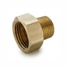 Garden Hose Adapter, BRASS, FGHT x 1/2"MNPT