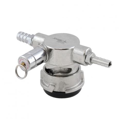 Keg Low Profile Coupler SANKE American Beers (Type D) With Hose Barbs