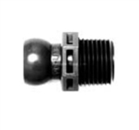 Locline, 1/2" size, male ball to 1/2" NPT adapter