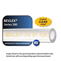 Bevlex Thickwall PVC Tubing, 1/2" ID X 3/4" OD (per foot)