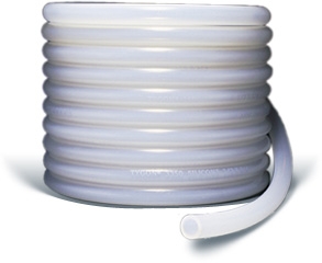 Silicone Tubing, Made in USA, 1/2 ID x 3/4 OD (1/8 Thick Walls)